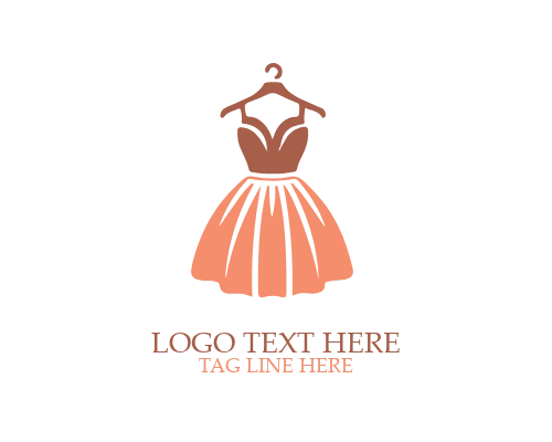 Art Line Women Dress Logo