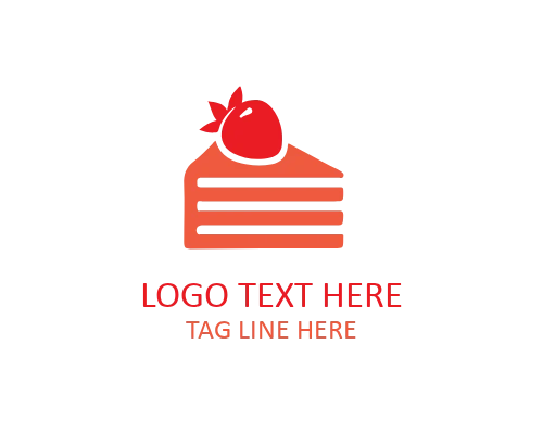 Artisan Cake Slice Logo