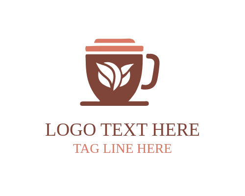 Artistic Abstract Cup Logo