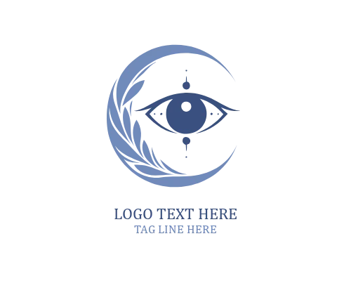Artistic Boho Eye Logo