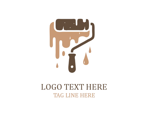 Artistic Brush Stroke Logo