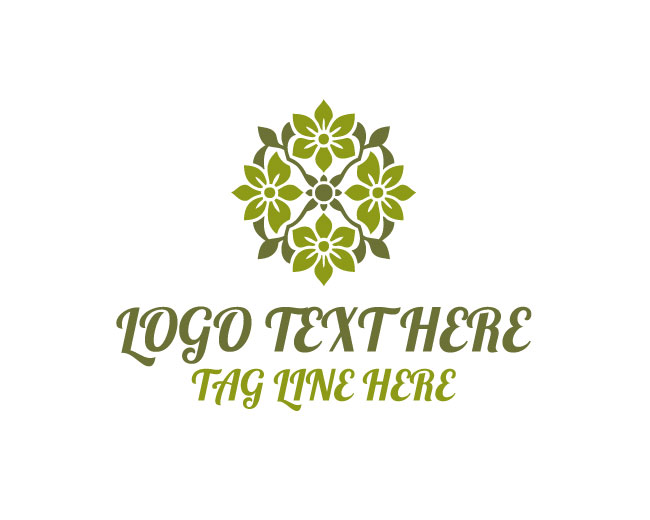  Artistic Floral Luxury Logo