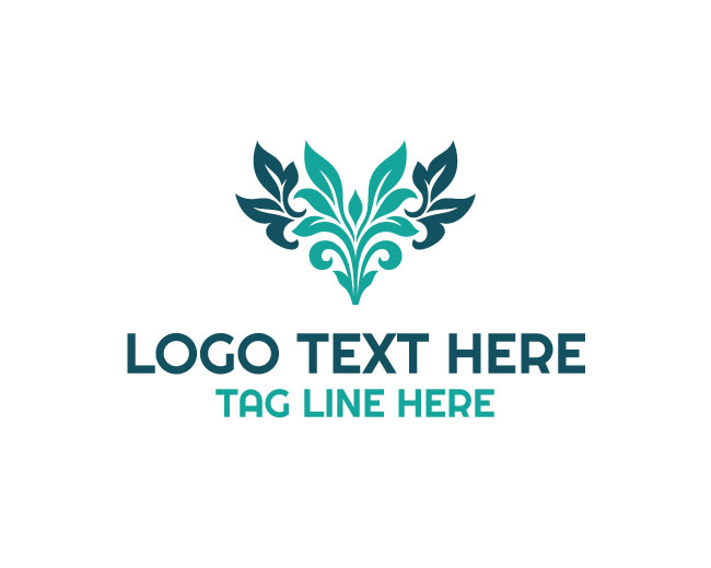 Artistic Floral Petal Logo