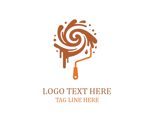 Artistic Painting Symbol Logo