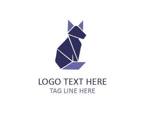 Artistic Paper Creature Logo