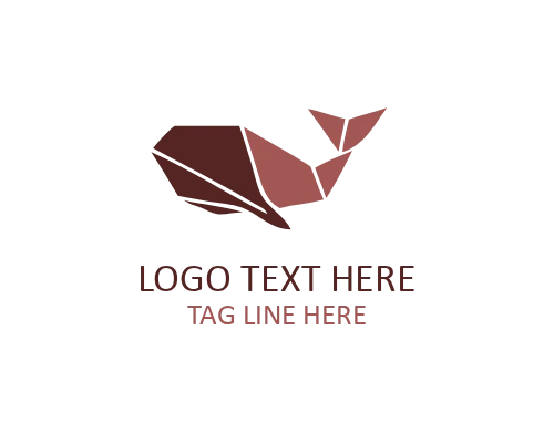 Artistic Paper Fold Mark Logo