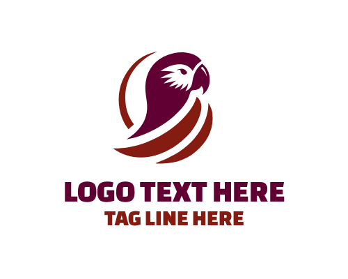 Artistic Parrot Logo