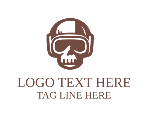 Athlete Bike Helmet Logo for Sports and Cycling Branding