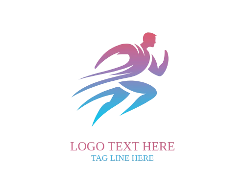 Athlete Boxer Logo