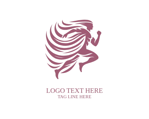 Athlete Gymnast Logo