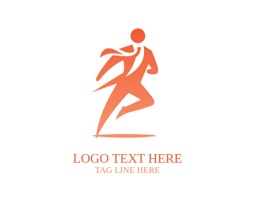 Athlete Martial Arts Logo