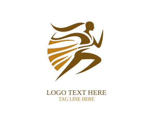 Athlete Parkour Logo