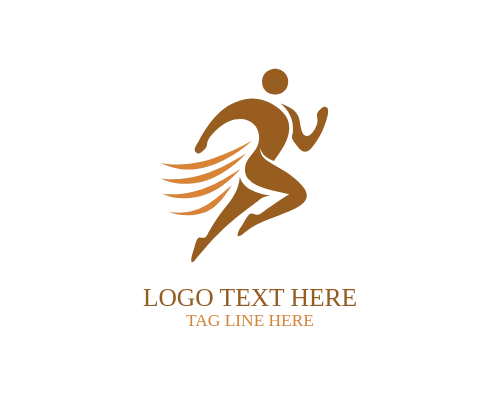 Athlete Runner Logo7m ,hycxz