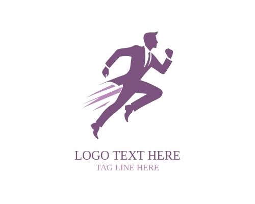 Athlete Wrestler Logo