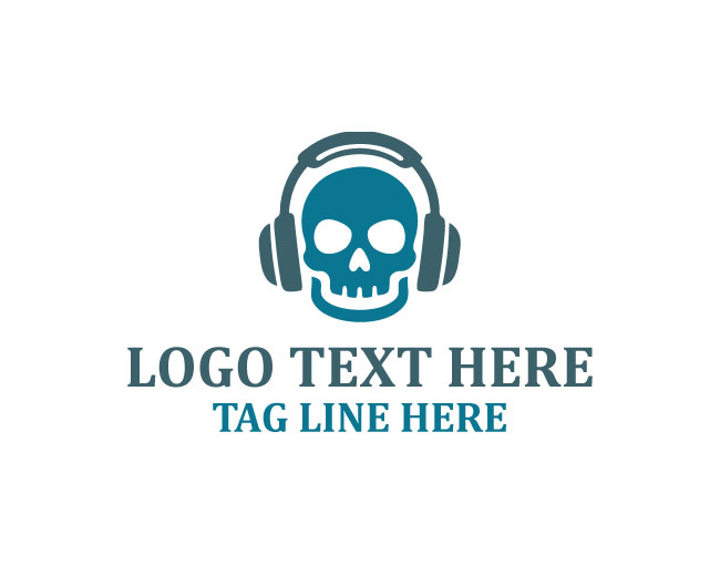 Audio Skull Headphone Logo