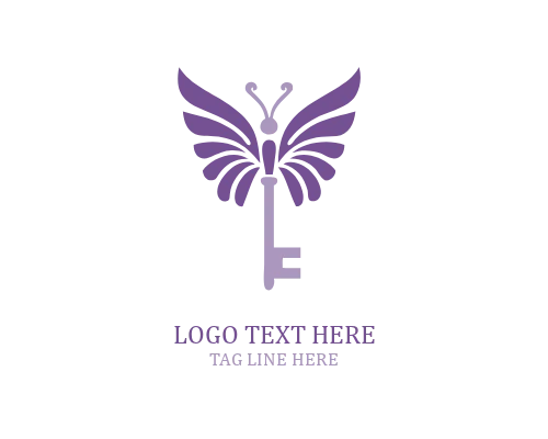Aurora Gate Wings Key Logo