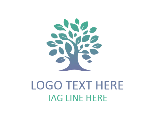 Autumn Fall Tree Logo