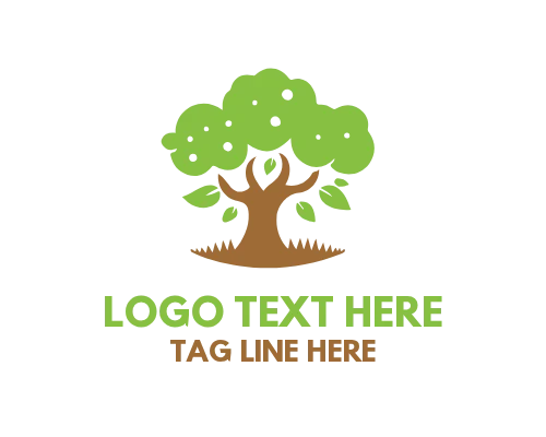 Autumn Forest Trees Logo
