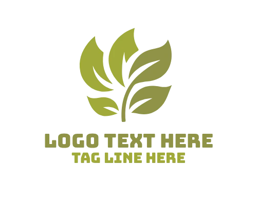 Autumn Maple Leaf Nature Logo