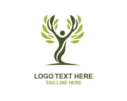Awakening Human Tree Logo