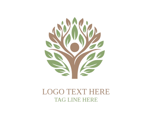  Awareness Human Tree Logo