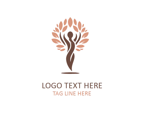 Awareness Women Tree Logo