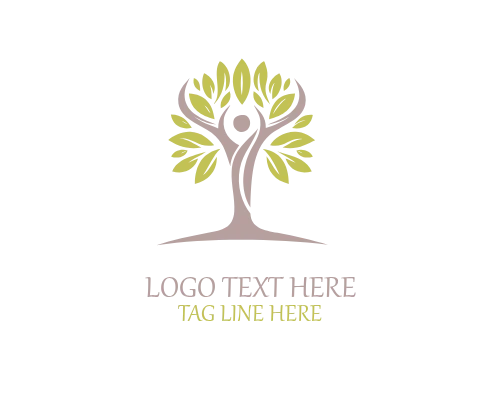 Awareroots Human Tree Logo