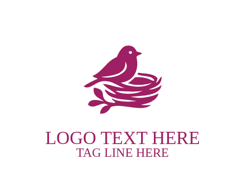 Baby Birds Nest Logo