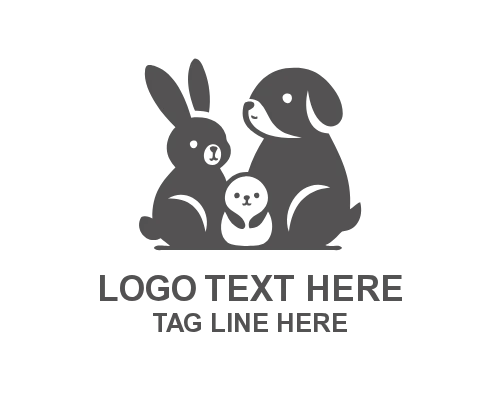 Baby Cartoon Style Logo