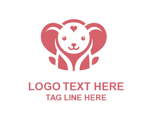 Baby Cute Mascot Logo