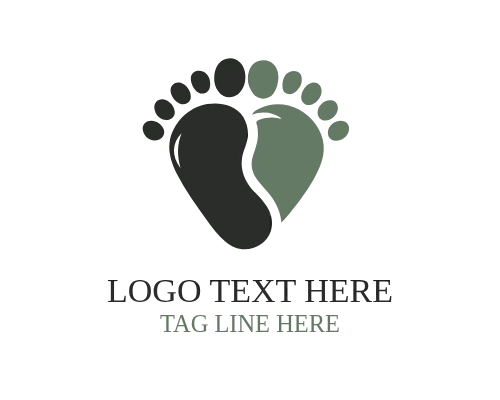 Baby Feet Love Care Logo