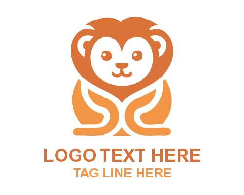 Baby Hug Icon Logo