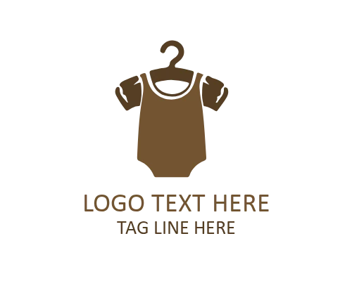 Baby Onesie Logo for Infant Apparel Brands