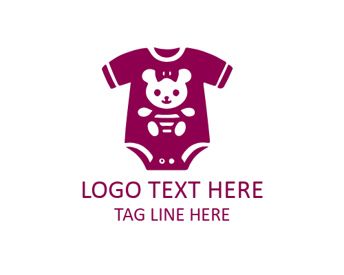 Baby Romper Logo for Infant Clothing Brands