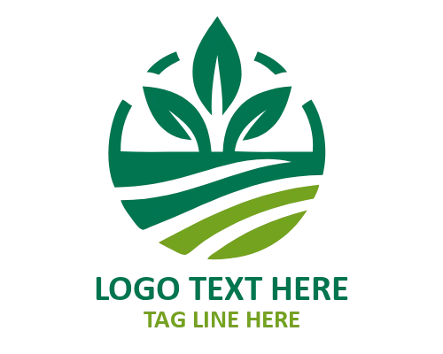 Backyard Landscaping Logo