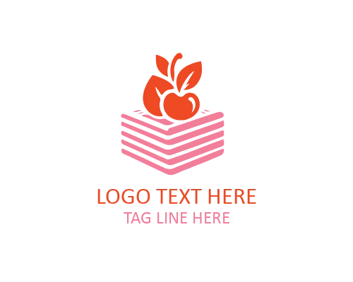 Bakery Emblem Cake Slice Logo