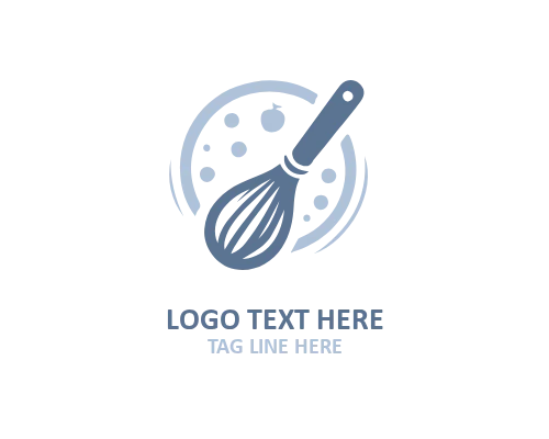 Baking Mixing Bowl Logo
