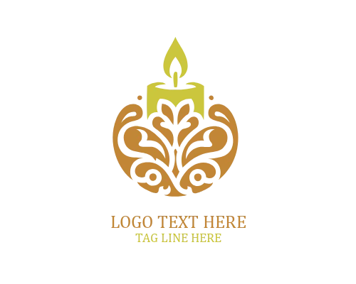 Balance Energy Candle Logo