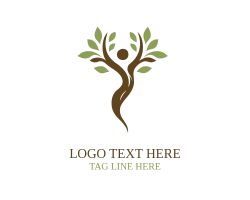  Balance Human Tree Logo