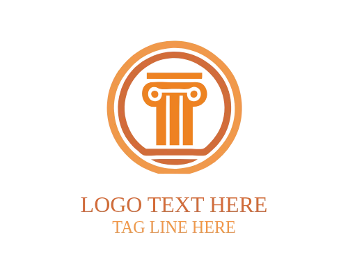 Balance Symbol Pillar Logo