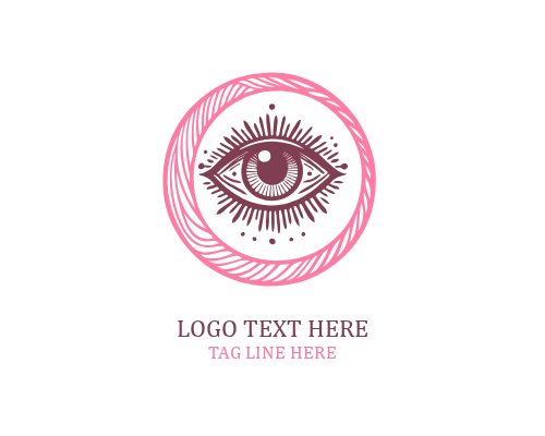Balanced Energy Boho Eye Logo