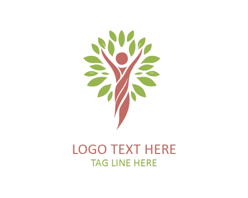 Balancedself Human Tree Logo
