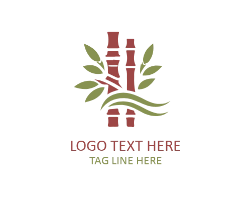 Bamboo Badge Emblem Logo