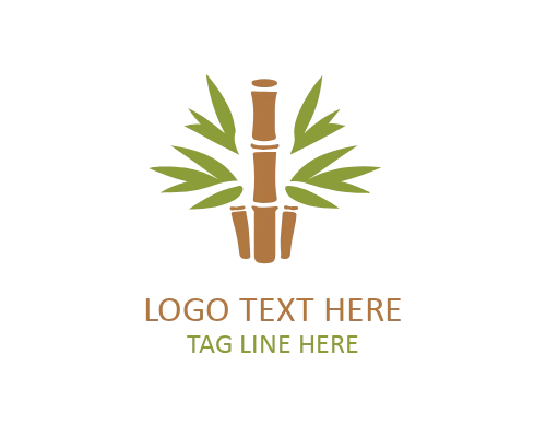 Bamboo Zen Style Logo