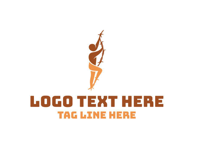 Barbed Wire Climber Peak Logo