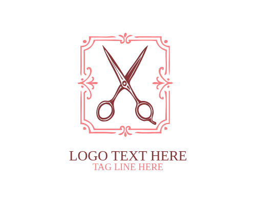 Barbershop Classic Emblem Badge Logo