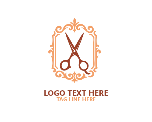 Barbershop Premium Shield Logo