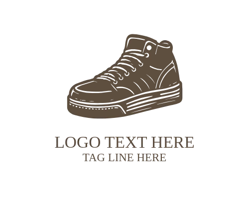 Basketball Sneakers Brand Logo