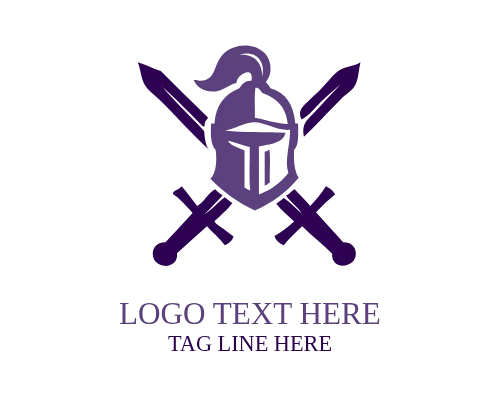 Battle Knight Mascot Logo