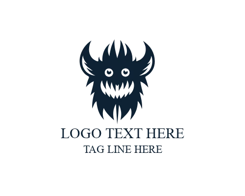 Beast Monster Logo for Aggressive and Powerful Brand Identity